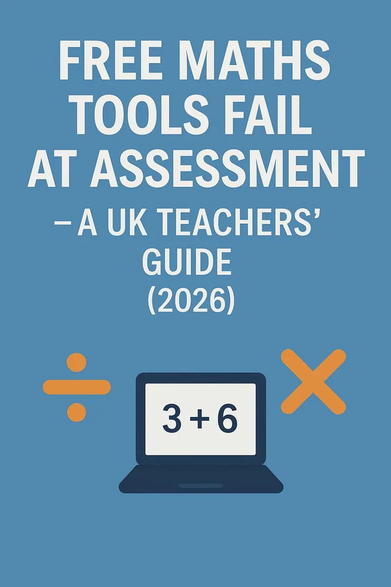 Why Free Maths Tools Fail at Assessment – A UK Teachers' Guide (2026)