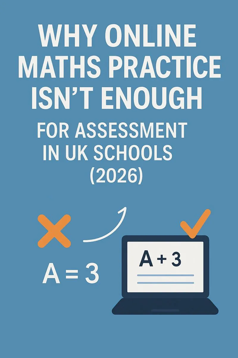 Why Online Maths Practice Isn't Enough for Assessment in UK Schools (2026)